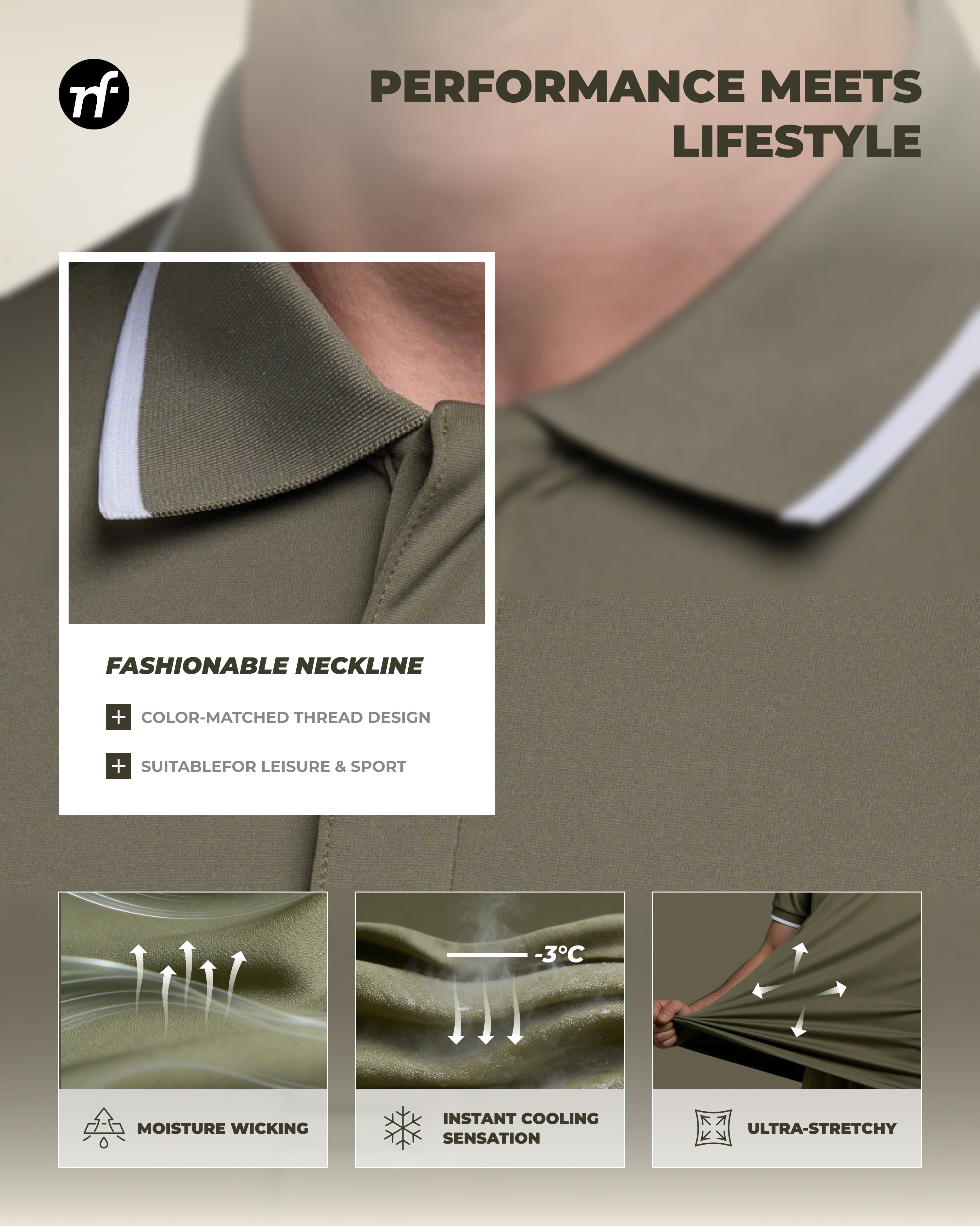 Performance Polo Shirt / Buy 1 Get 1 Hat (199SR)