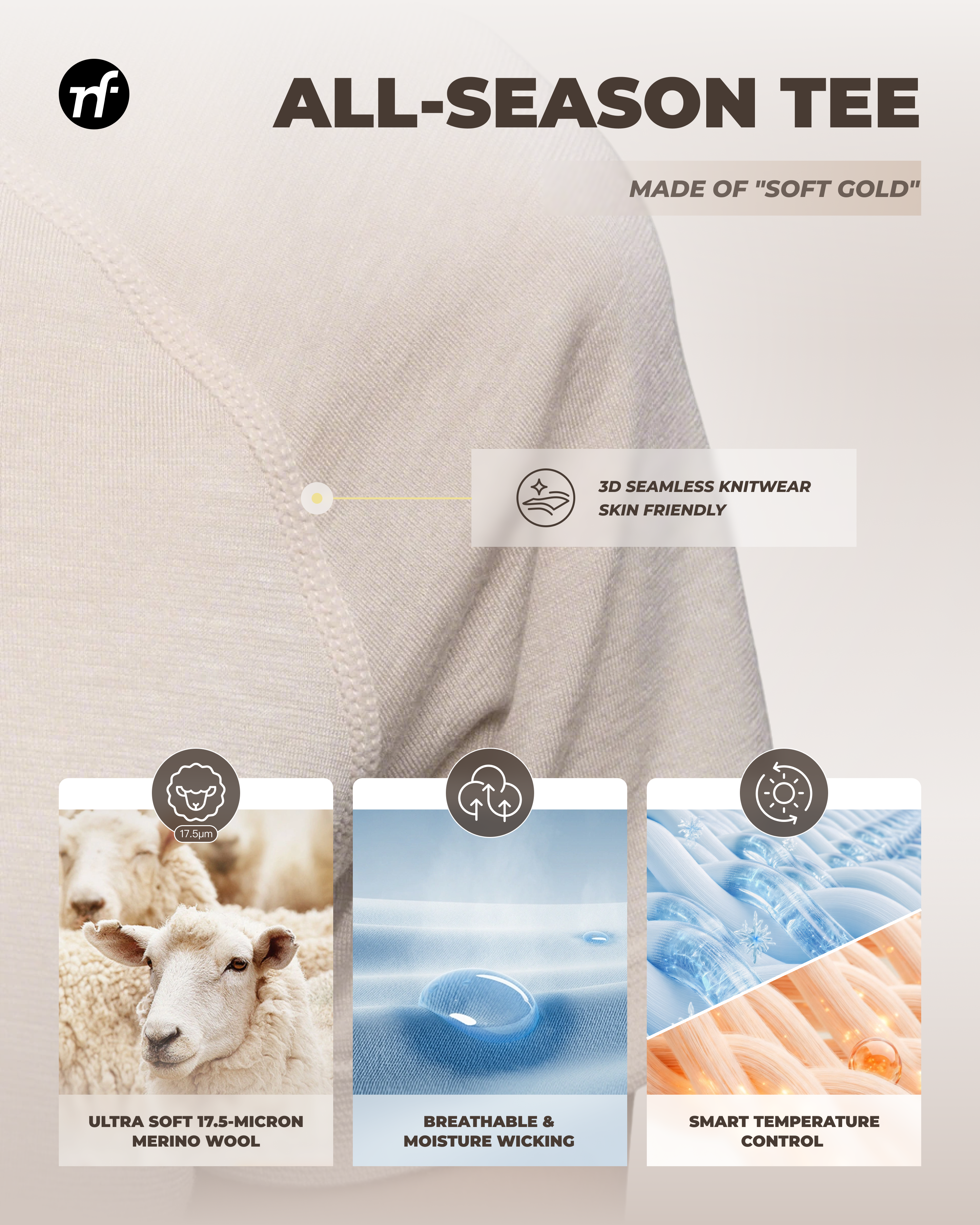 Merino Wool Tee / Buy 1 Get 1