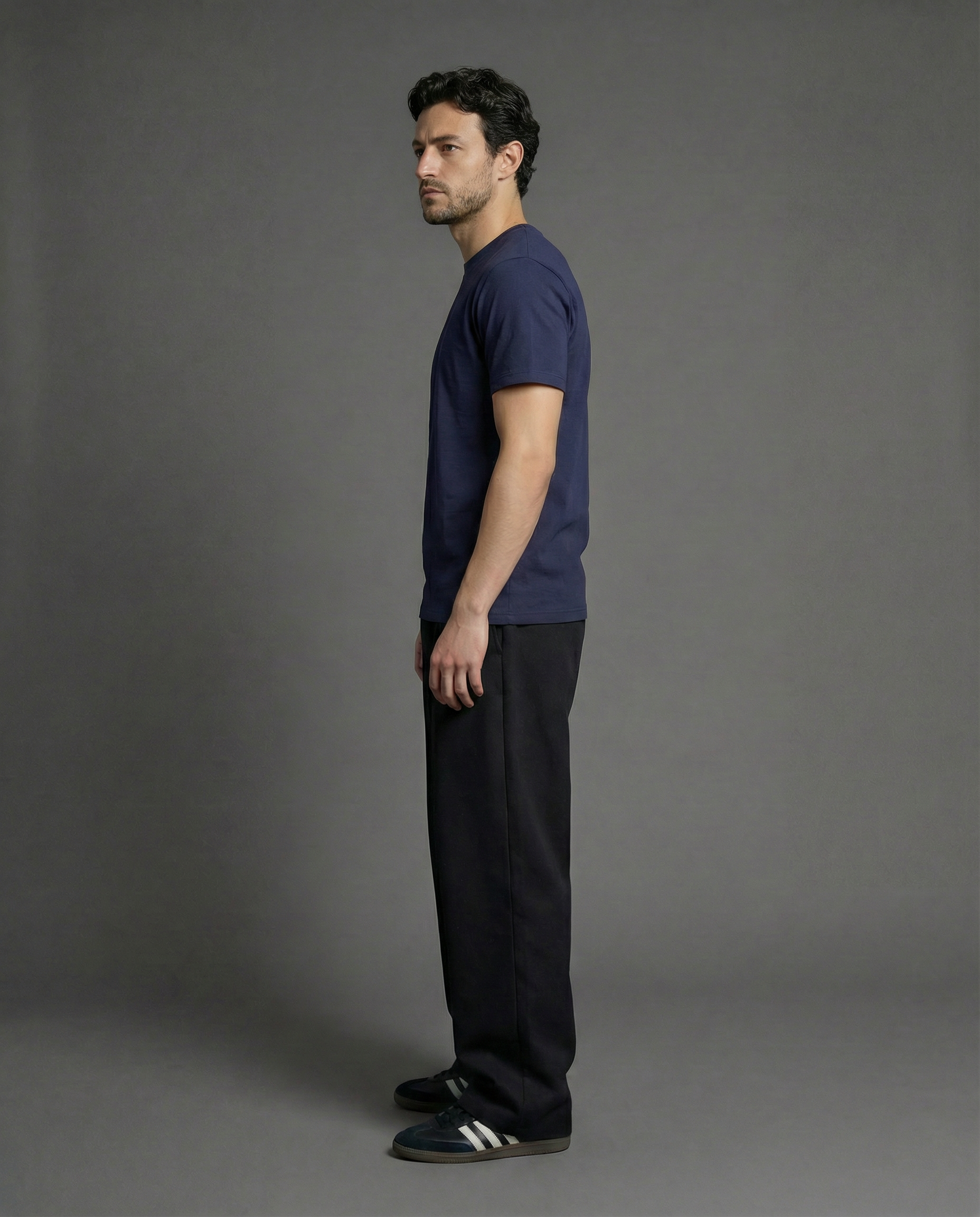 Linen Straight-Leg Pants
