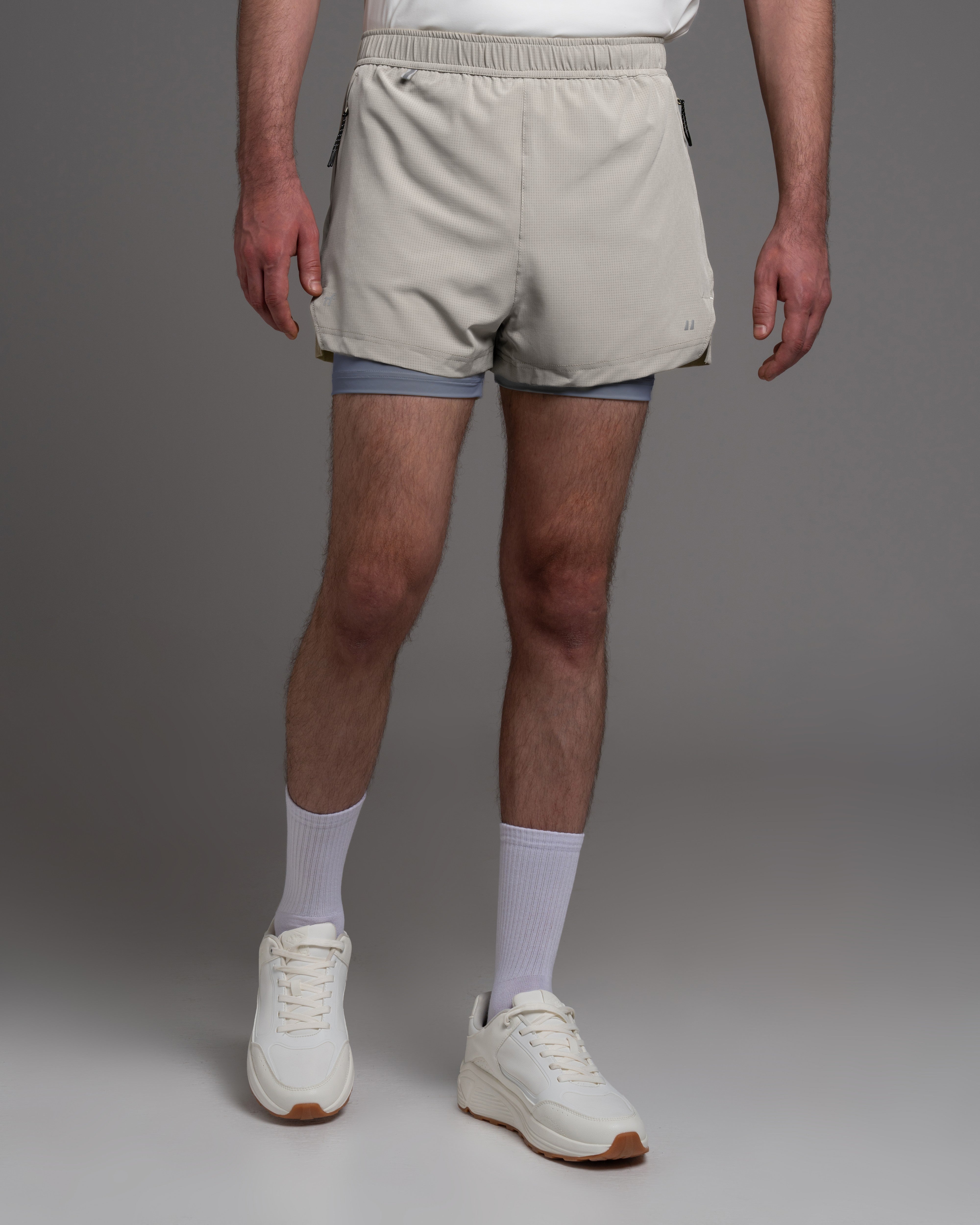 2-in-1 Breathable UPF50 Sport Shorts