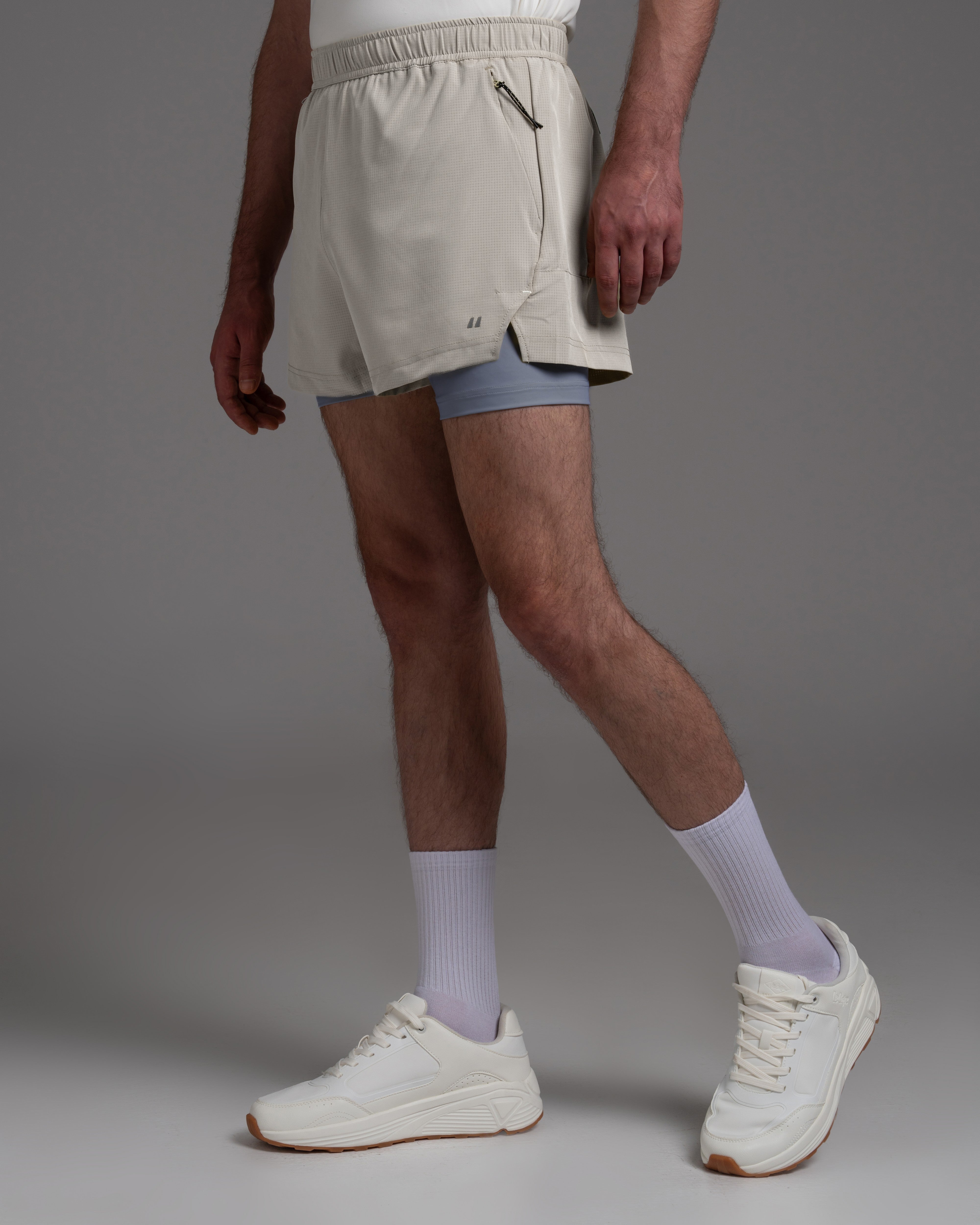 2-in-1 Breathable UPF50 Sport Shorts