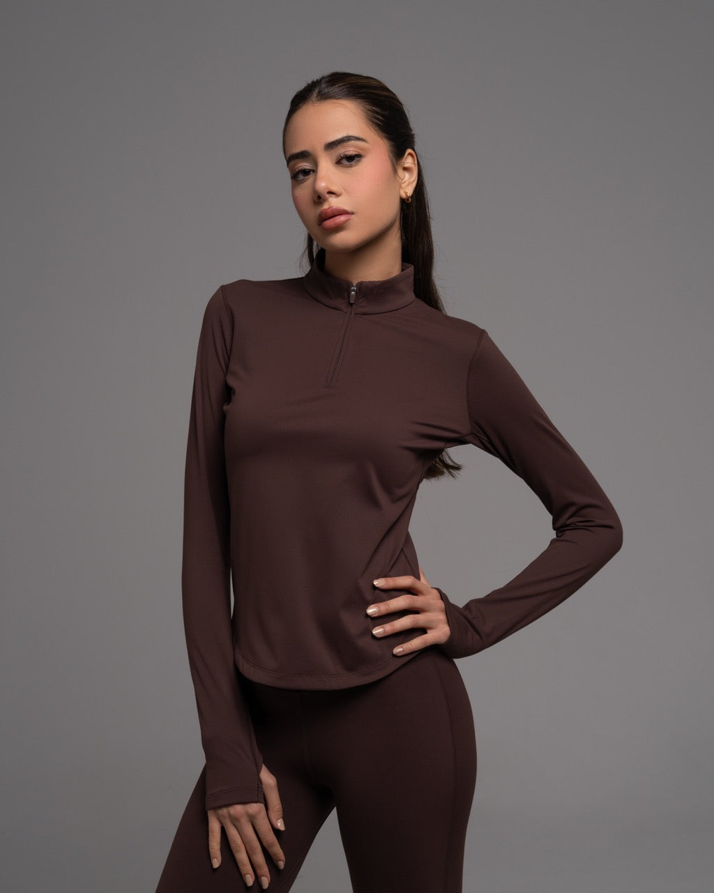 Slim Fit Half Zip