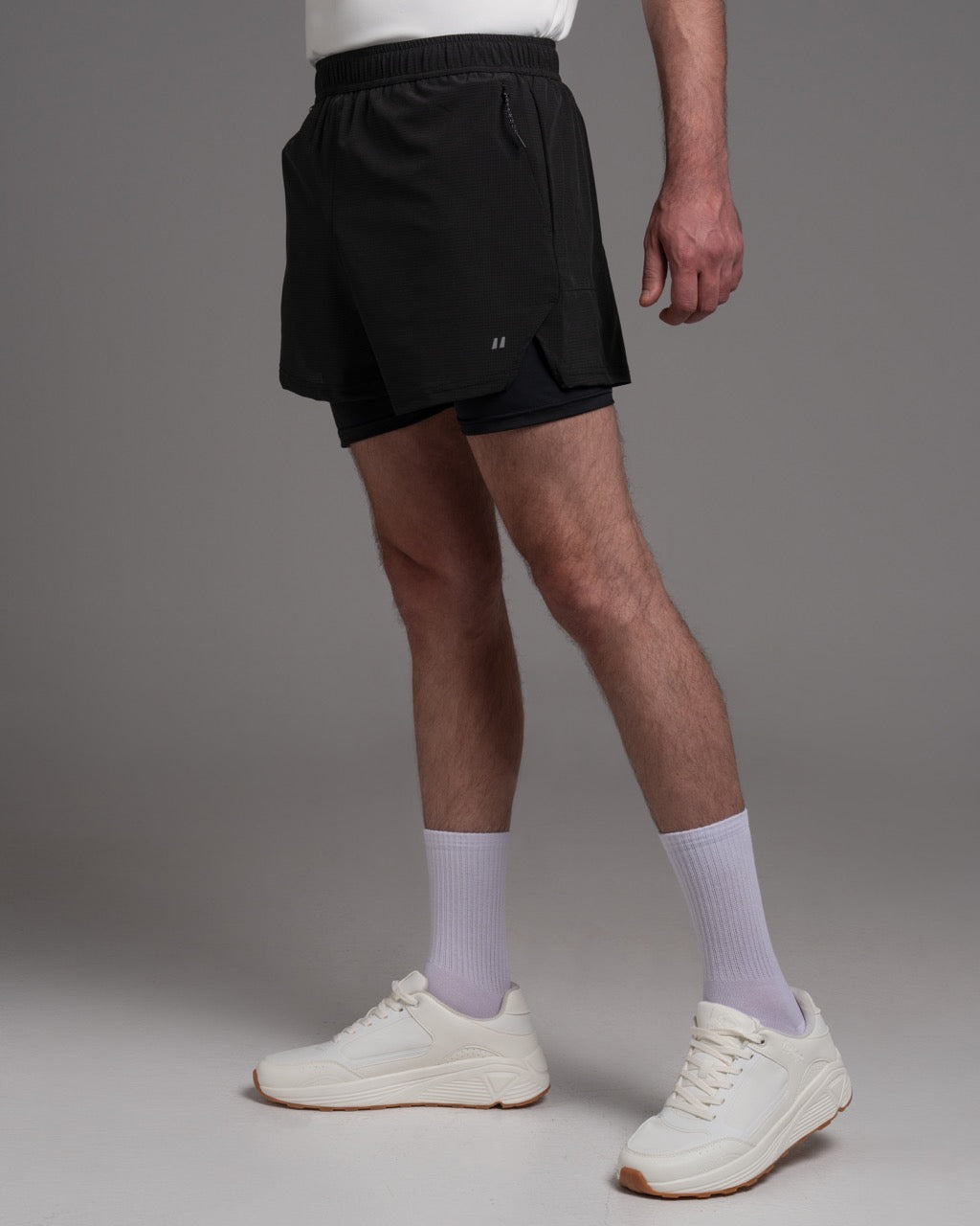 2-in-1 Breathable UPF50 Sport Shorts